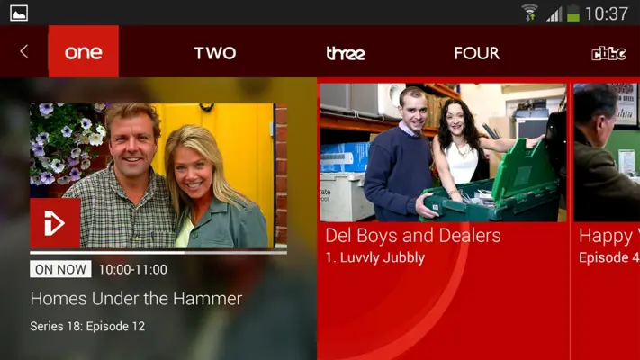 BBC iPlayer android App screenshot 11