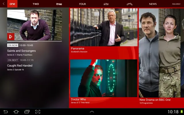 BBC iPlayer android App screenshot 13