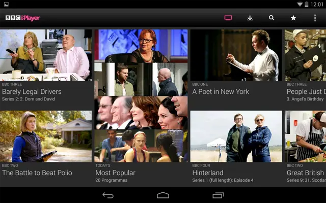 BBC iPlayer android App screenshot 18