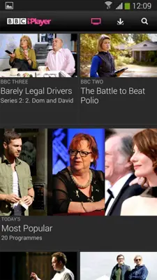 BBC iPlayer android App screenshot 2