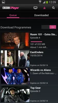 BBC iPlayer android App screenshot 4